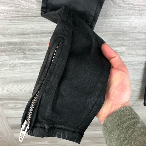 Blank NYC The Bond Coated Skinny Jeans Pants Size 24 $98 - Picture 7 of 12